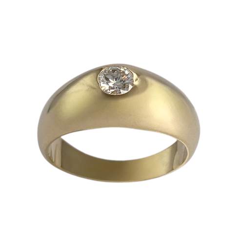 Bague d'occasion or 750 jaune diamant