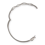 Bracelet d'occasion  or blanc 375 diamants - vue 4