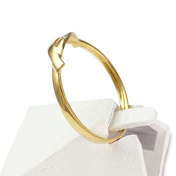 Bague d'occasion 2 ors 750 diamant