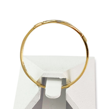 Bague d'occasion 2 ors 750 diamant