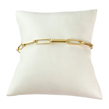 Bracelet d'occasion or 750 jaune maille cheval