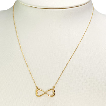 Collier d'occasion or 750 jaune infini maille forcat