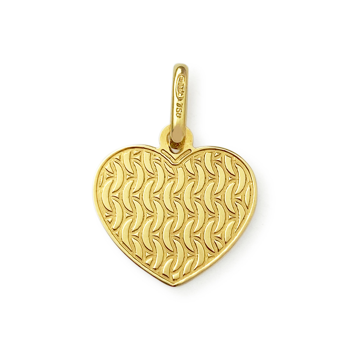 Pendentif d'occasion or 750 jaune coeur