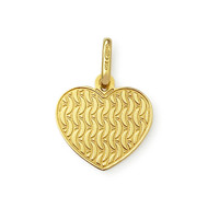 Pendentif d'occasion or 750 jaune coeur