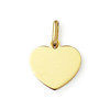 Pendentif d'occasion or 750 jaune coeur - vue V2