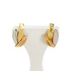 Boucles d'oreilles d'occasion or 750 jaune - vue V1