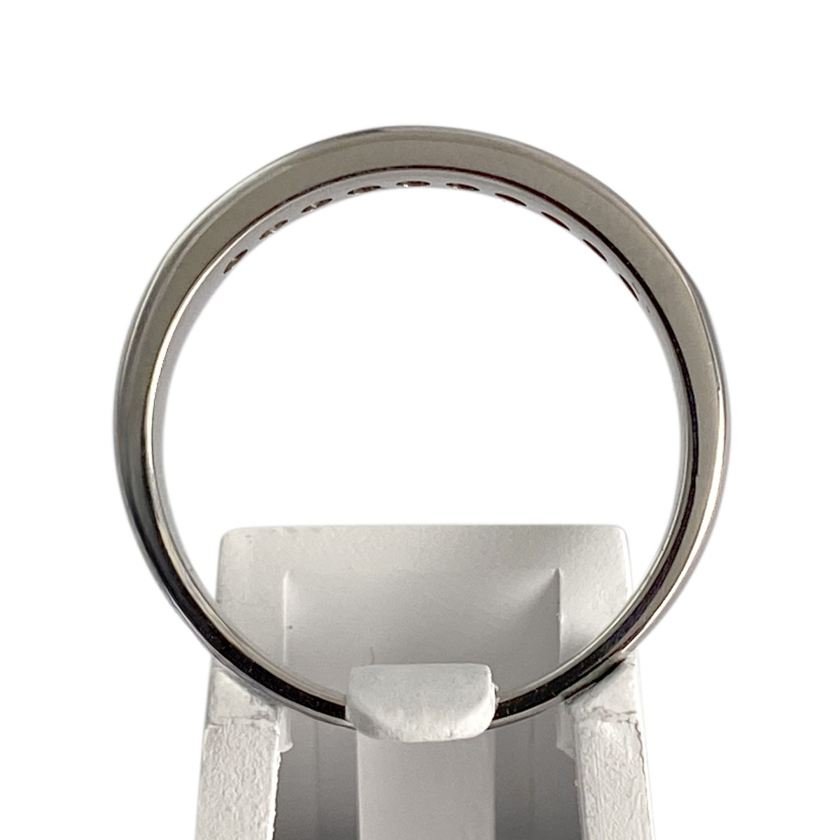 Bague d'occasion or 750 blanc diamant - vue 3