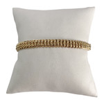 Bracelet d'occasion or 750 jaune maille américaine - vue 1