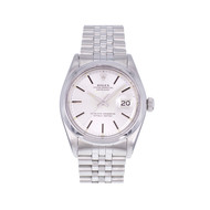 Second hand watch ROLEX DateJust man automatic movement certified (cosc) stainless steel bracelet