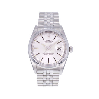 Montre d'occasion ROLEX DateJust homme mouvement automatique certifié (cosc) bracelet acier