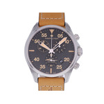 Montre d'occasion HAMILTON Khaki Aviation homme quartz bracelet cuir d'origine - vue 1