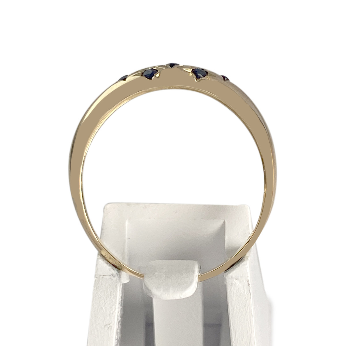 Bague d'occasion or 750 jaune saphir - vue 3