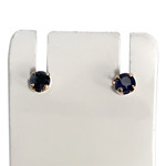 Boucles d'oreilles d'occasion or 750 jaune saphir - vue 1