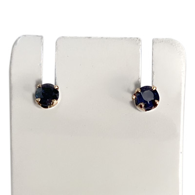 Boucles d'oreilles d'occasion or 750 jaune saphir - vue 1