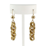 Boucles d'oreilles d'occasion or 750 jaune - vue 1
