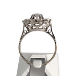 Bague d'occasion or 750 blanc diamant diamant - vue 3