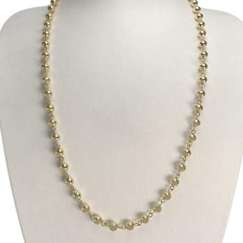 Collier d'occasion or jaune 750, maille fantaisie, 59.5 cm
