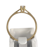 Bague d'occasion or 750 jaune diamant - vue 3