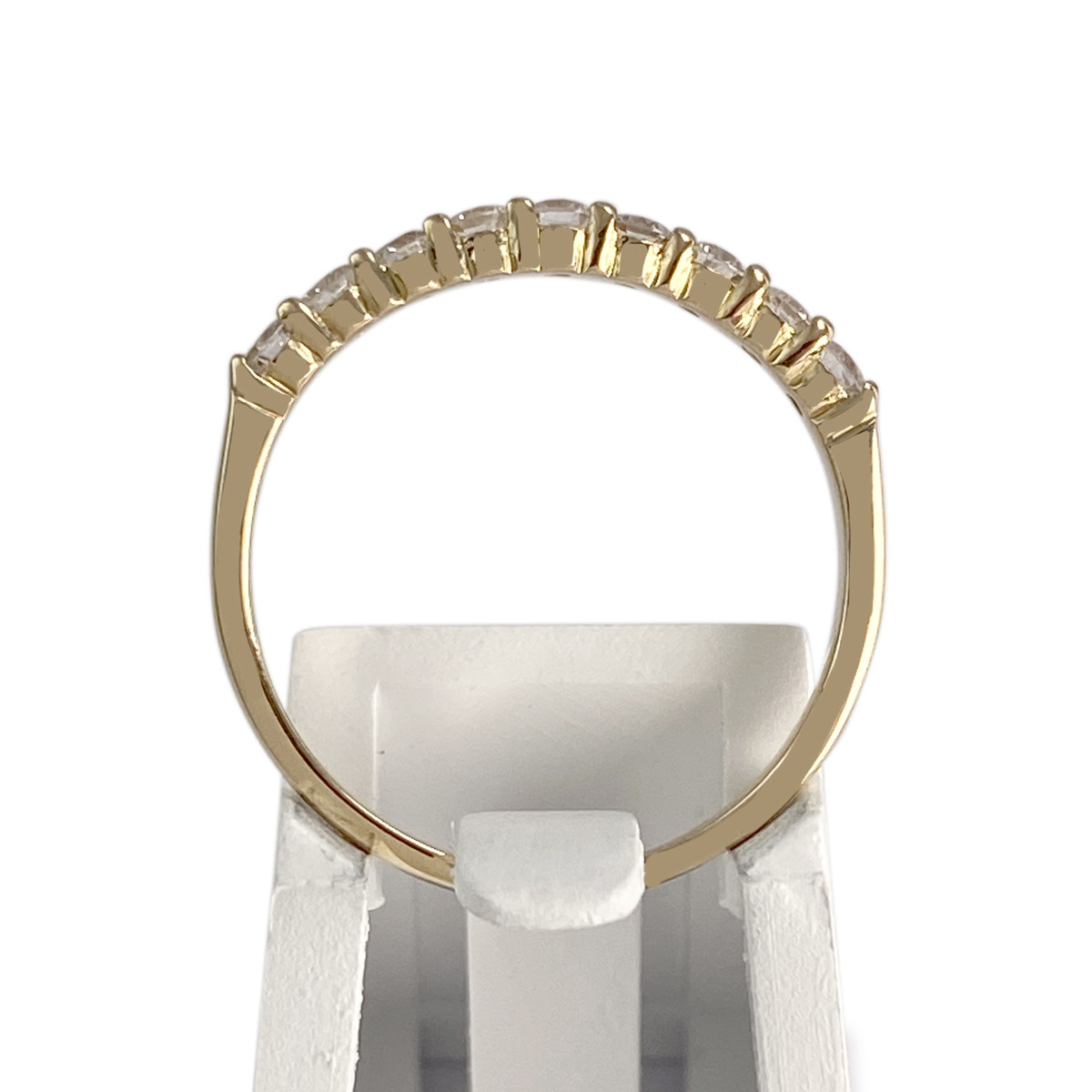 Bague d'occasion or 750 jaune diamant - vue 3