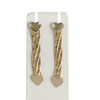 Boucles d'oreilles d'occasion or 750 jaune - vue V1