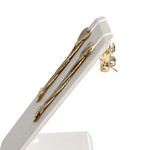 Boucles d'oreilles d'occasion or 750 jaune - vue 2