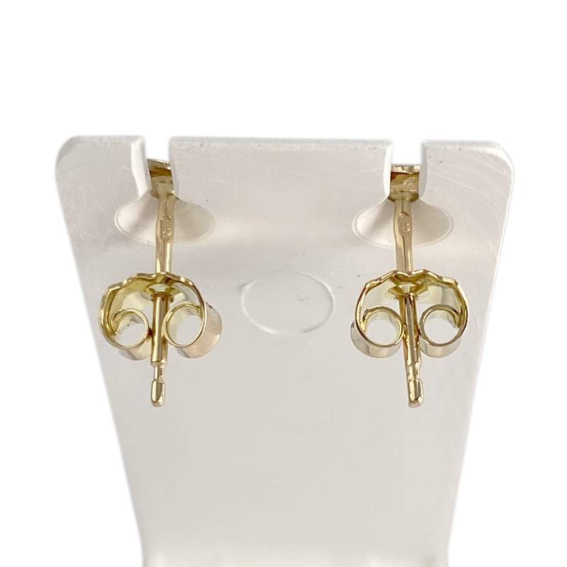 Boucles d'oreilles d'occasion or 750 jaune - vue 3