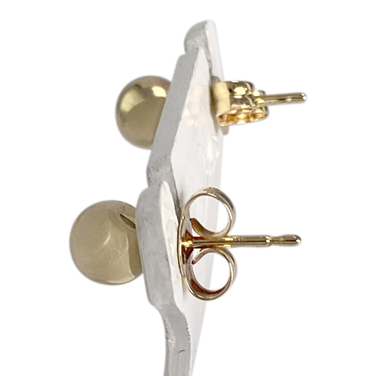 Boucles d'oreilles d'occasion or 750 jaune - vue 2