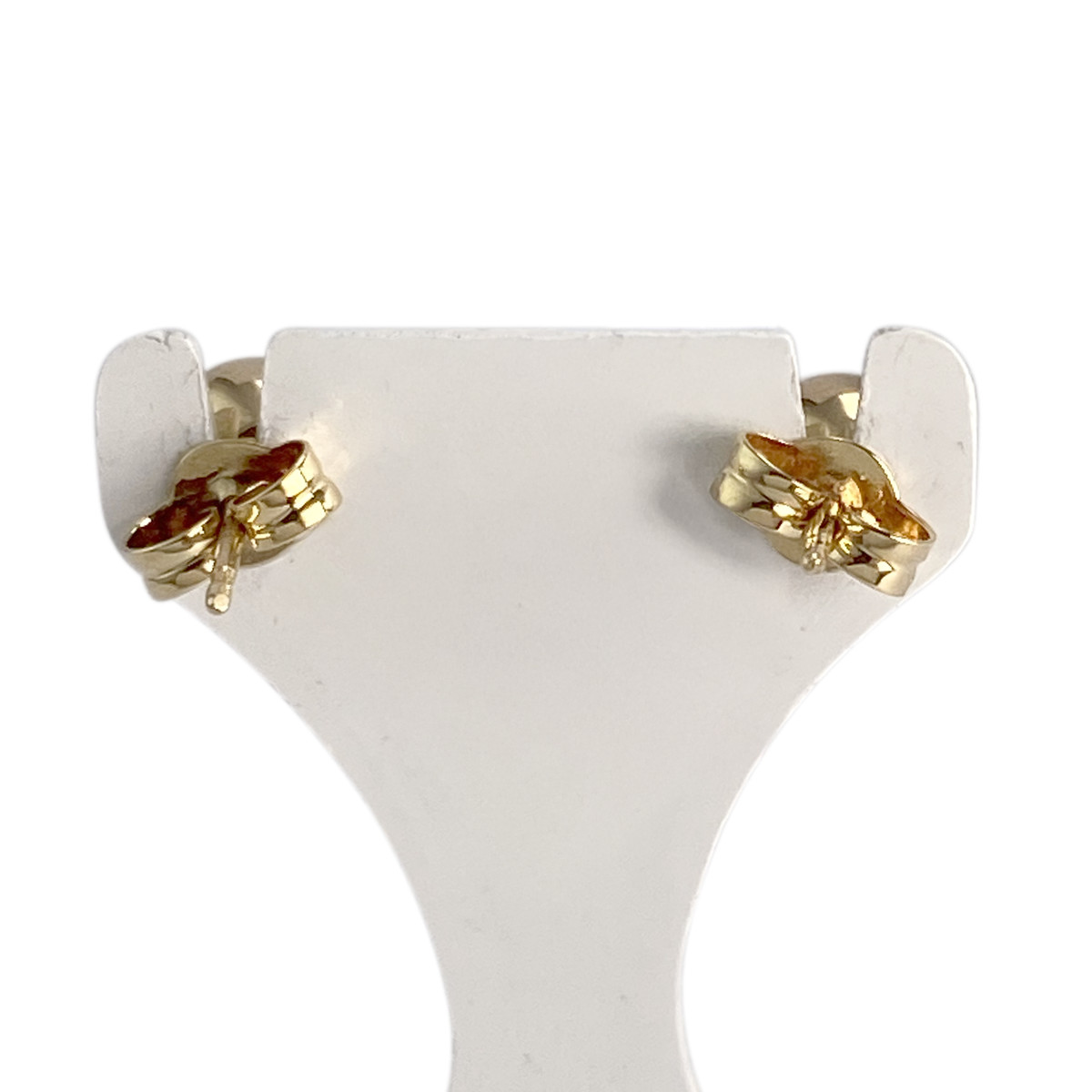 Boucles d'oreilles d'occasion or 750 jaune - vue 3
