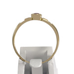 Bague d'occasion or 750 2 tons diamant rubis - vue 3