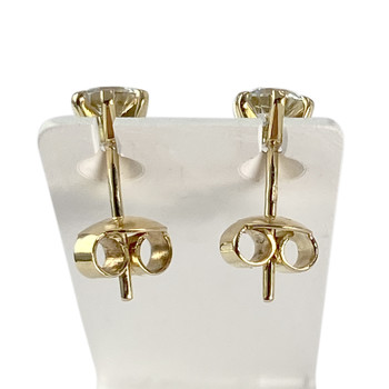 Boucles d'oreilles d'occasion or 750 jaune saphir
