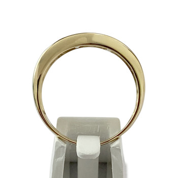 Bague d'occasion or 750 jaune diamant saphir