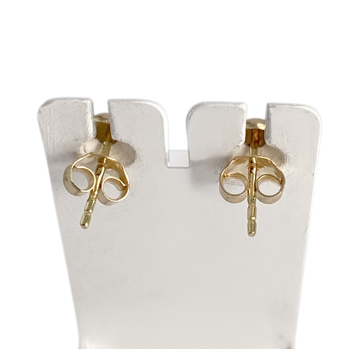 Boucles d'oreilles d'occasion or 750 jaune perle de culture - vue 3