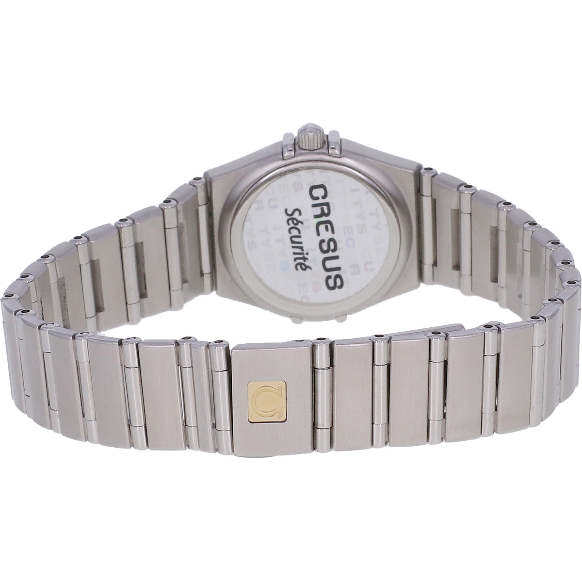 Montre d'occasion OMEGA Constellation femme quartz bracelet acier - vue 3