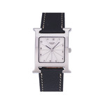 Montre d'occasion HERMES Heure H femme quartz bracelet cuir - vue 1