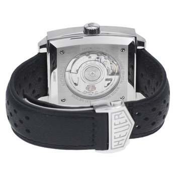 Montre d'occasion TAG HEUER Monaco homme automatique bracelet cuir d'origine