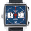 Montre d'occasion TAG HEUER Monaco homme automatique bracelet cuir d'origine - vue VD1