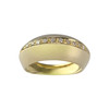 Tweedehands gouden ring 750 gele diamanten - bekijk 1.