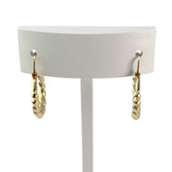 Boucles d'oreilles d'occasion or 750 jaune