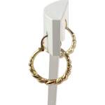 Boucles d'oreilles d'occasion or 750 jaune - vue 2