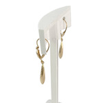 Boucles d'oreilles d'occasion or 750 jaune - vue 2