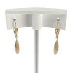 Boucles d'oreilles d'occasion or 750 jaune - vue 3