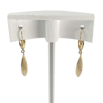 Boucles d'oreilles d'occasion or 750 jaune