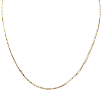 Chaîne d'occasion or 750 jaune maille forçat