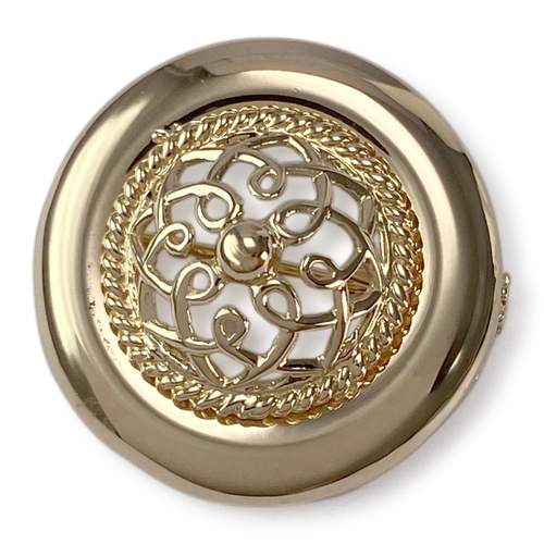 Broche d'occasion or 750 jaune