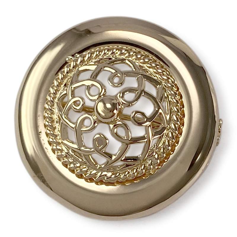 Broche d'occasion or 750 jaune - vue 1