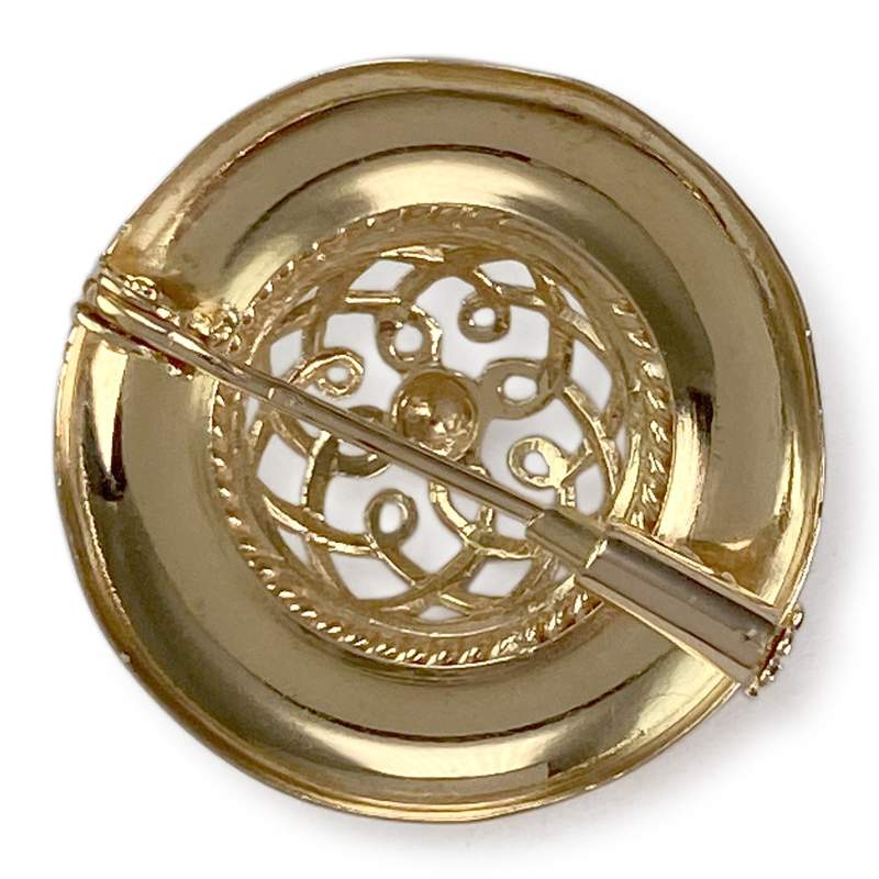 Broche d'occasion or 750 jaune - vue 2