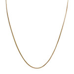 Chaîne d'occasion or 750 jaune maille palmier - vue 1