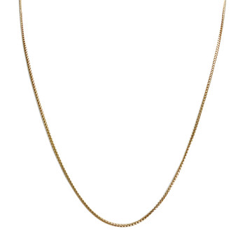 Chaîne d'occasion or 750 jaune maille palmier