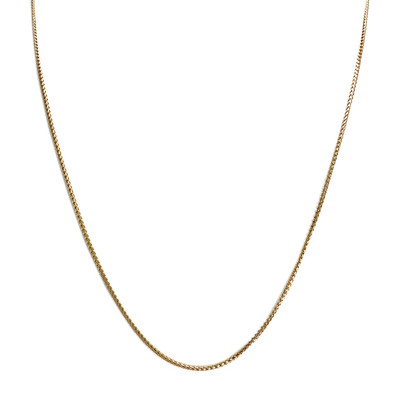 Chaîne d'occasion or 750 jaune maille palmier