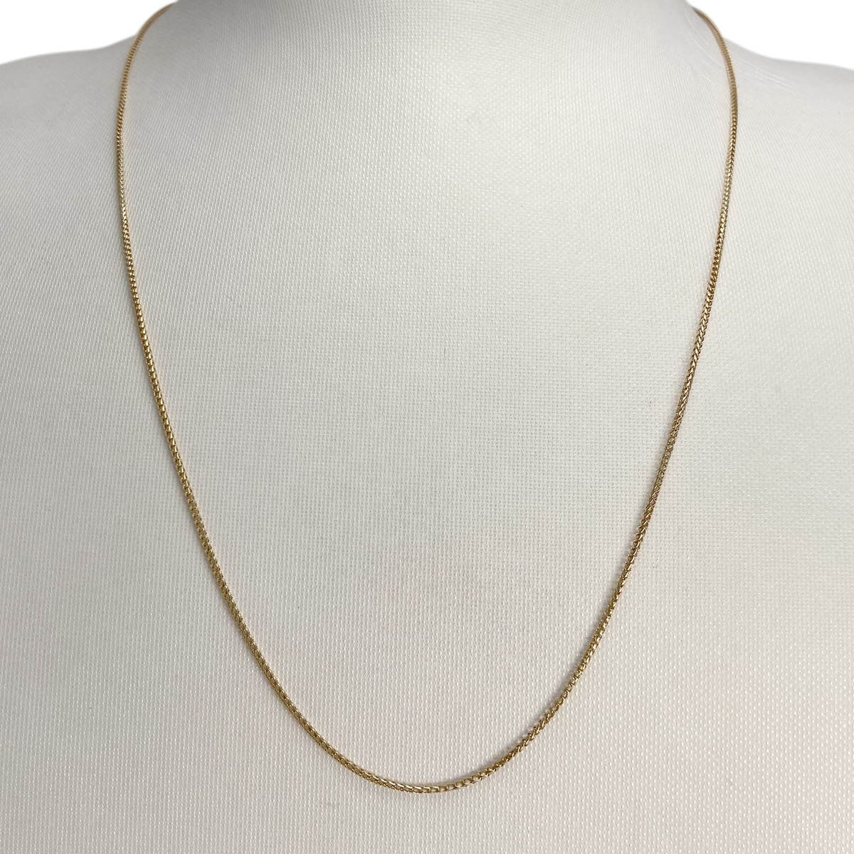 Chaîne d'occasion or 750 jaune maille palmier - vue 2